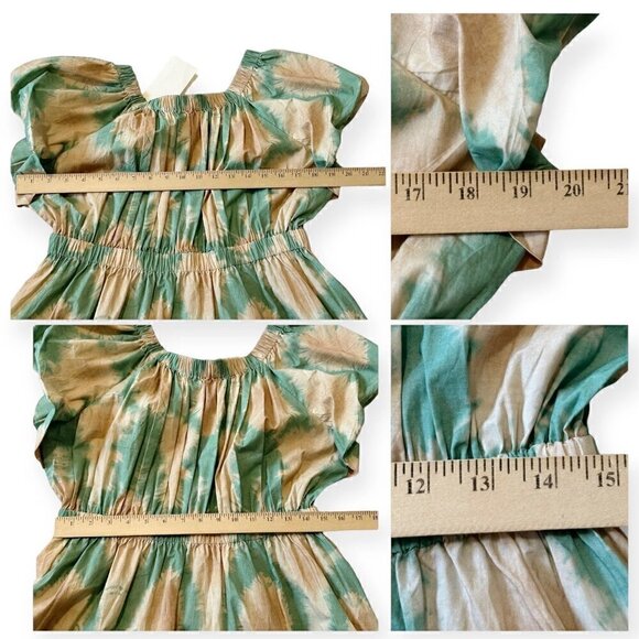 ULLA JOHNSON  Nanette Midi Dress Calcite, Size 10,‎ NWT - Picture 15 of 16